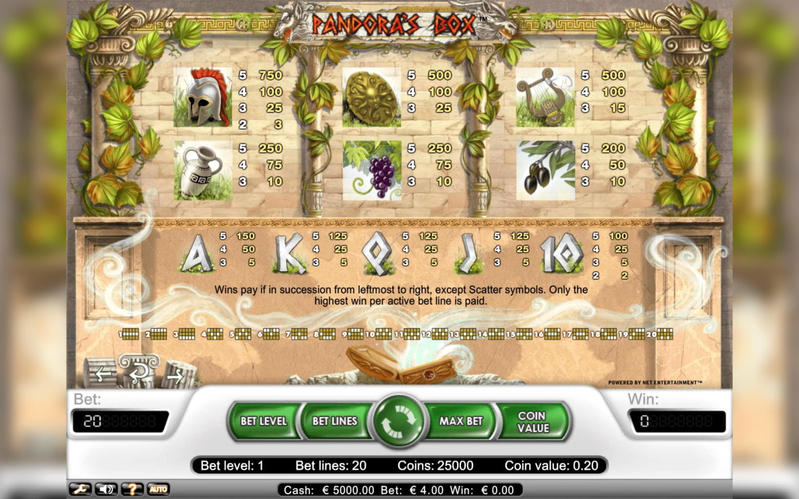 EURO 480 Torneio de cassino no Casino Luck